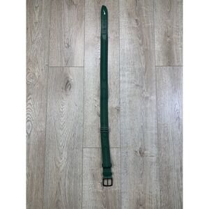 Nike GREEN Sports Belt White Swoosh Athlete Adjustable‎ Elastic Stretchy, 1 Size